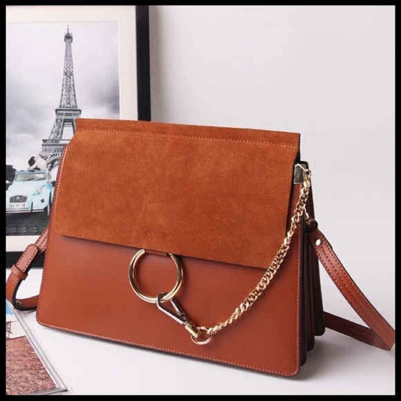 zenleather Handbags - NEW EMMA O Ring Chain Buckle Bag
